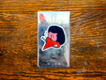 Brick Bird Red Eye Sticker